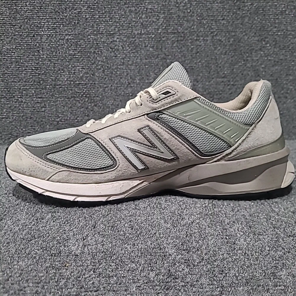 New Balance 990v5 Shoes Mens Size 14 B Athletic Running Gray M990GL5